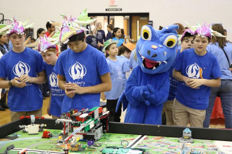 Our award-winning Robotics Team showcased their strategic thinking and technology skills at the FIRST LEGO League state robotics competition.