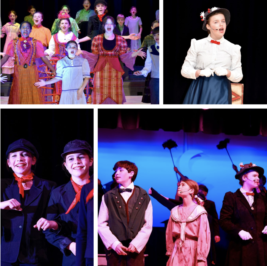 The 2023 Middle School theater production of Mary Poppins Jr.